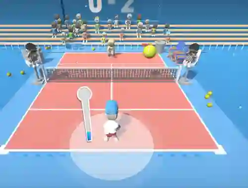 Гульня Tennis Clash онлайн