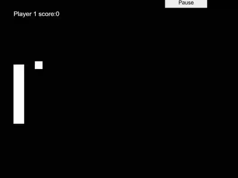 Гульня Simple Plus Classic Pong онлайн