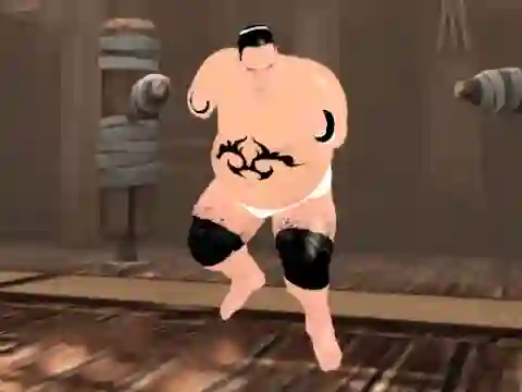Гульня Sumo Fury онлайн