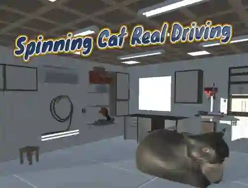 Гульня Spinning Cat Real Driving онлайн