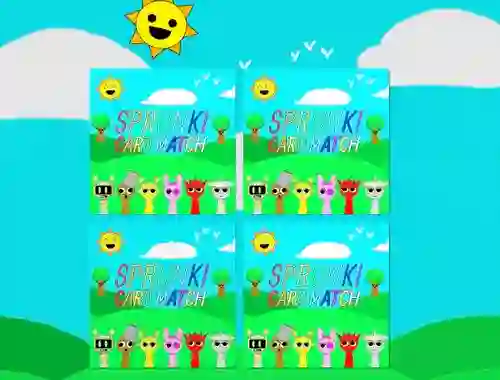 Гульня Sprunki Memory Card Match онлайн