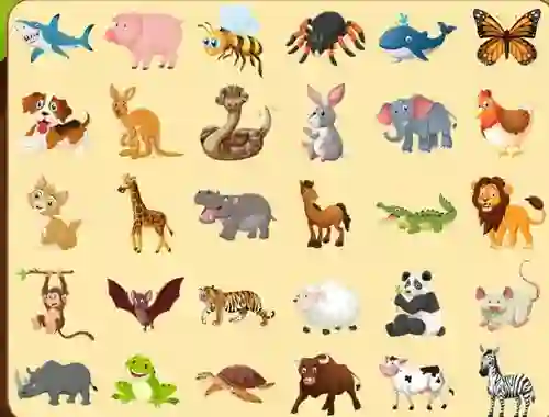 Гульня Discover Animals онлайн