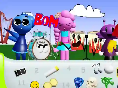 Гульня JamYourTunez! онлайн