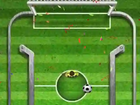 Гульня Soccer Pinball онлайн