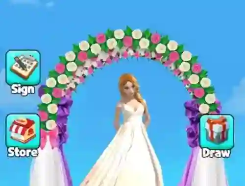 Гульня Bridge Race Wedding Master онлайн