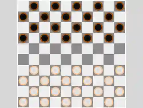 Гульня International Draughts онлайн