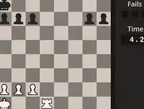 Гульня Fun Chess Puzzles! онлайн