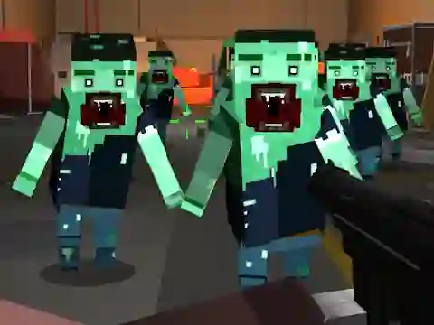 Гульня Blocky Hunter онлайн