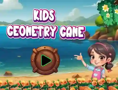 Гульня Kids Geometry Game онлайн