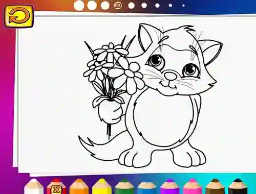 Гульня Fun Coloring Adventure For Kids онлайн