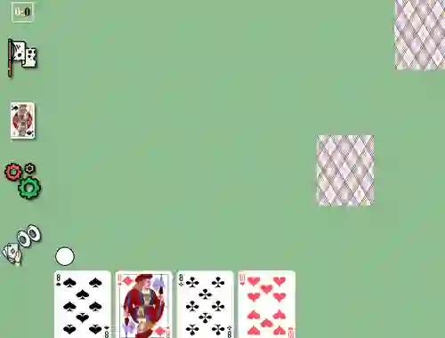 Гульня Mau-mau - 101 Card Duel онлайн