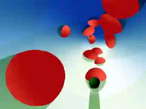 Гульня Tunnel Ball онлайн
