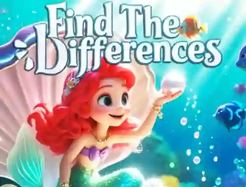 Гульня Find The Differences: Little Mermaid онлайн