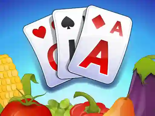 Гульня Solitaire TriPeaks Harvest онлайн