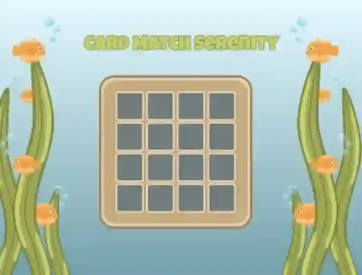 Гульня Card Match Serenity онлайн