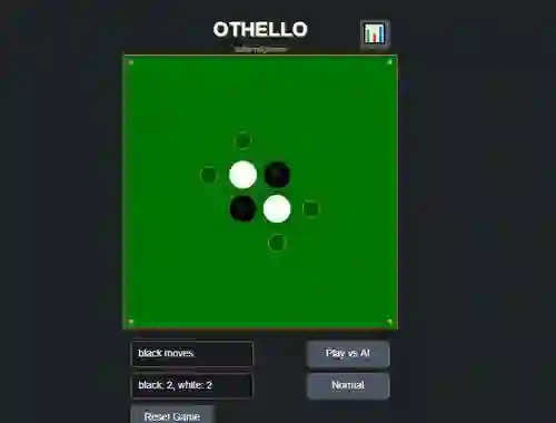Гульня Othello-reversi онлайн