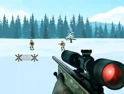 Гульня Snow Sniper онлайн