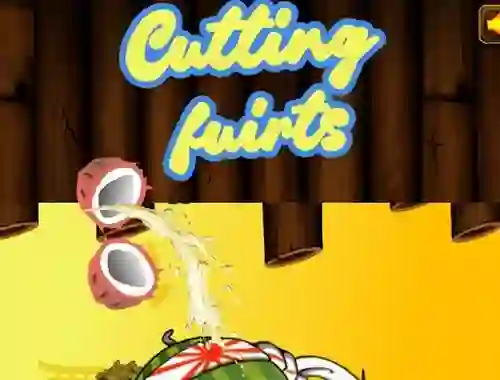 Гульня Cutting Fruits онлайн