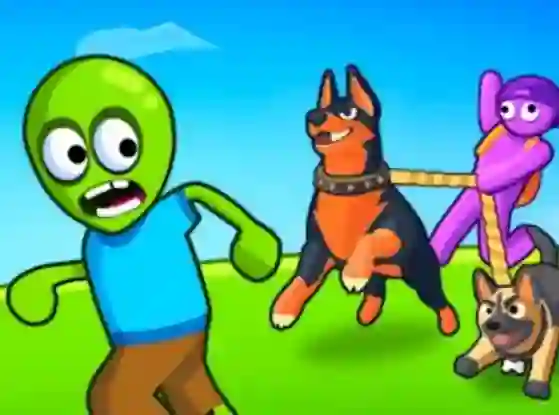 Гульня Dogs Vs Aliens онлайн