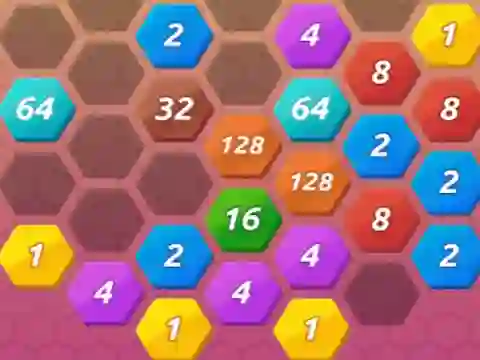 Гульня 4 Hexa онлайн