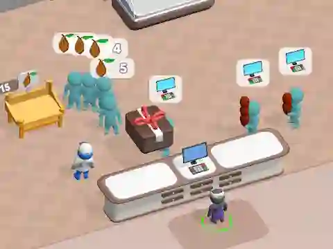 Гульня Sweet Supermarket Simulator онлайн
