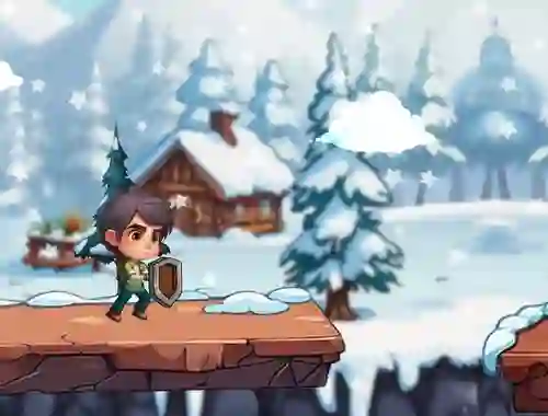 Гульня Glacier Adventure онлайн