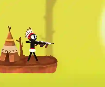 Гульня Stickman Hunter онлайн