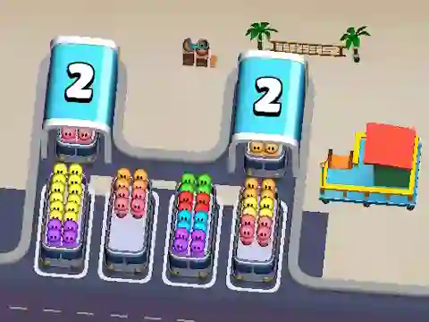 Гульня Sort the Passenger онлайн