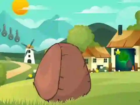 Гульня Rescue the Trapped Tail онлайн