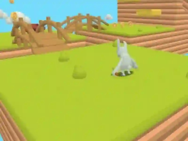 Гульня Bunny Coin Hop онлайн