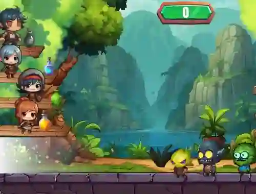 Гульня Poison Shooter онлайн