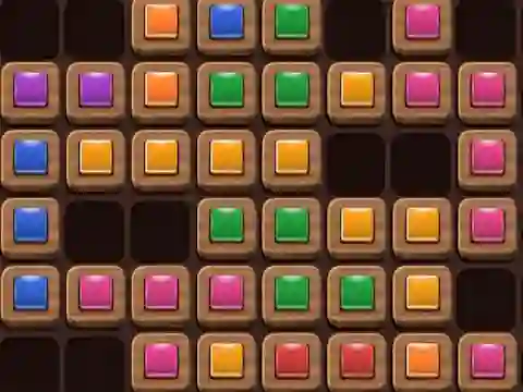 Гульня Wood Block Puzzle онлайн