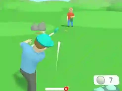 Гульня Golf Invaders онлайн