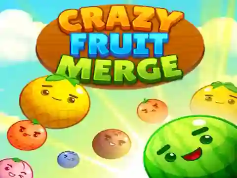 Гульня Crazy Fruit Merge онлайн