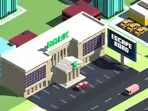 Гульня Escape Road онлайн