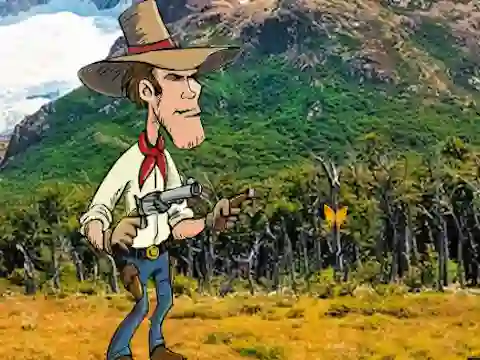 Гульня Cowboy Discovers Fortune Pot онлайн