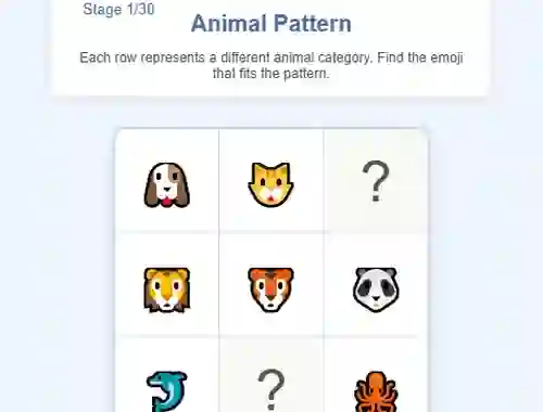 Гульня Emoji Sort 30 онлайн