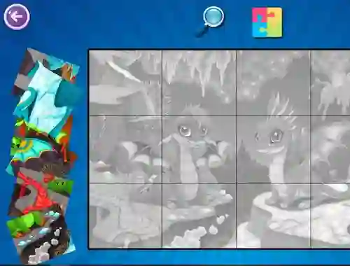 Гульня Smart Kids Puzzle онлайн