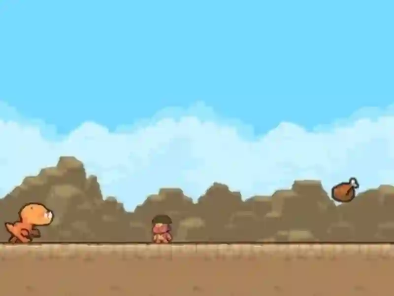 Гульня Super Dino Run онлайн
