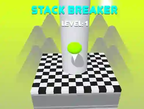 Гульня Stack Breaker 3D онлайн