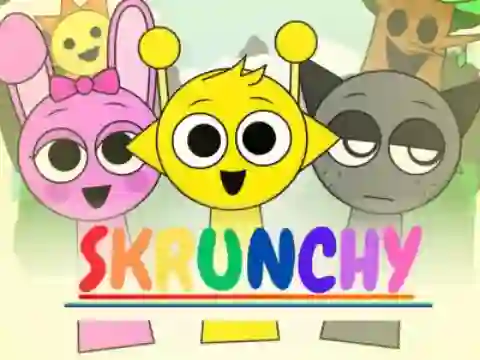 Гульня Sprunki Skrunchy онлайн