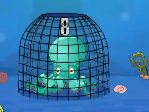 Гульня Release Octopus from Cage онлайн