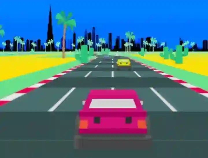 Гульня Dubai Race онлайн