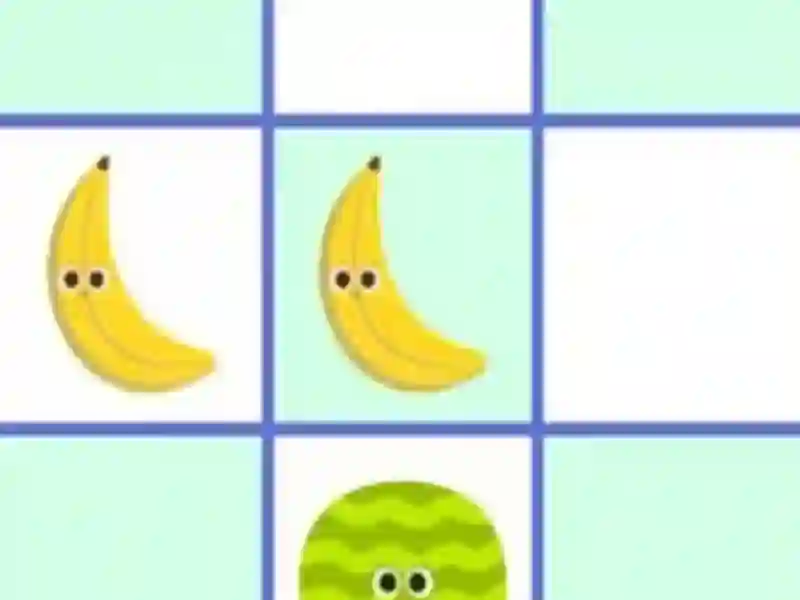 Гульня Juicy Tic Tac Toe Battle онлайн