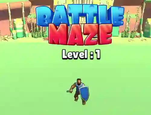 Гульня Battle Maze онлайн