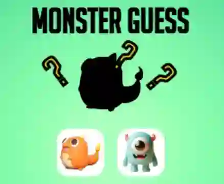 Гульня Monster Guess онлайн