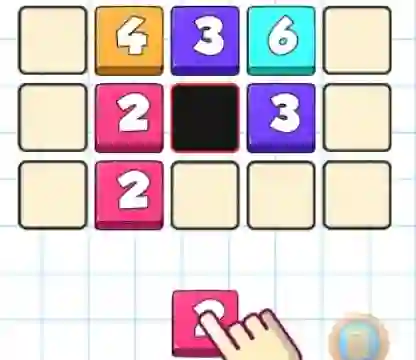 Гульня Number Merging Challenge онлайн