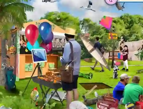 Гульня Hidden Objects Vacation In Brazil онлайн