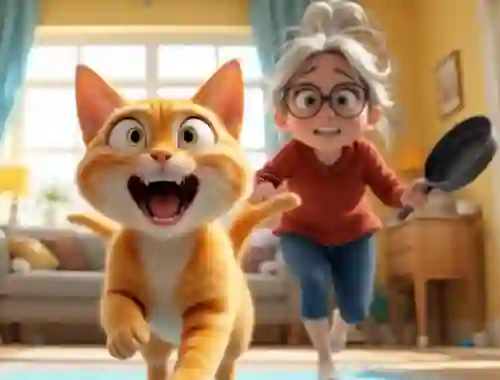 Гульня Bad Cat Simulator онлайн