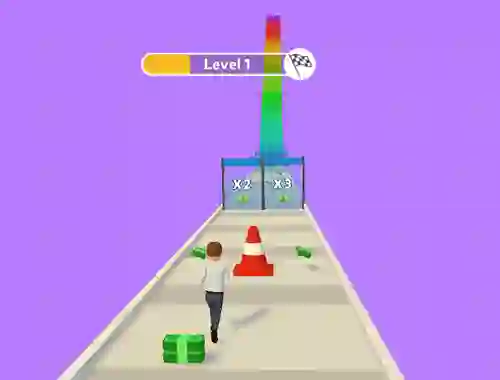 Гульня Money Stack Run 3D онлайн